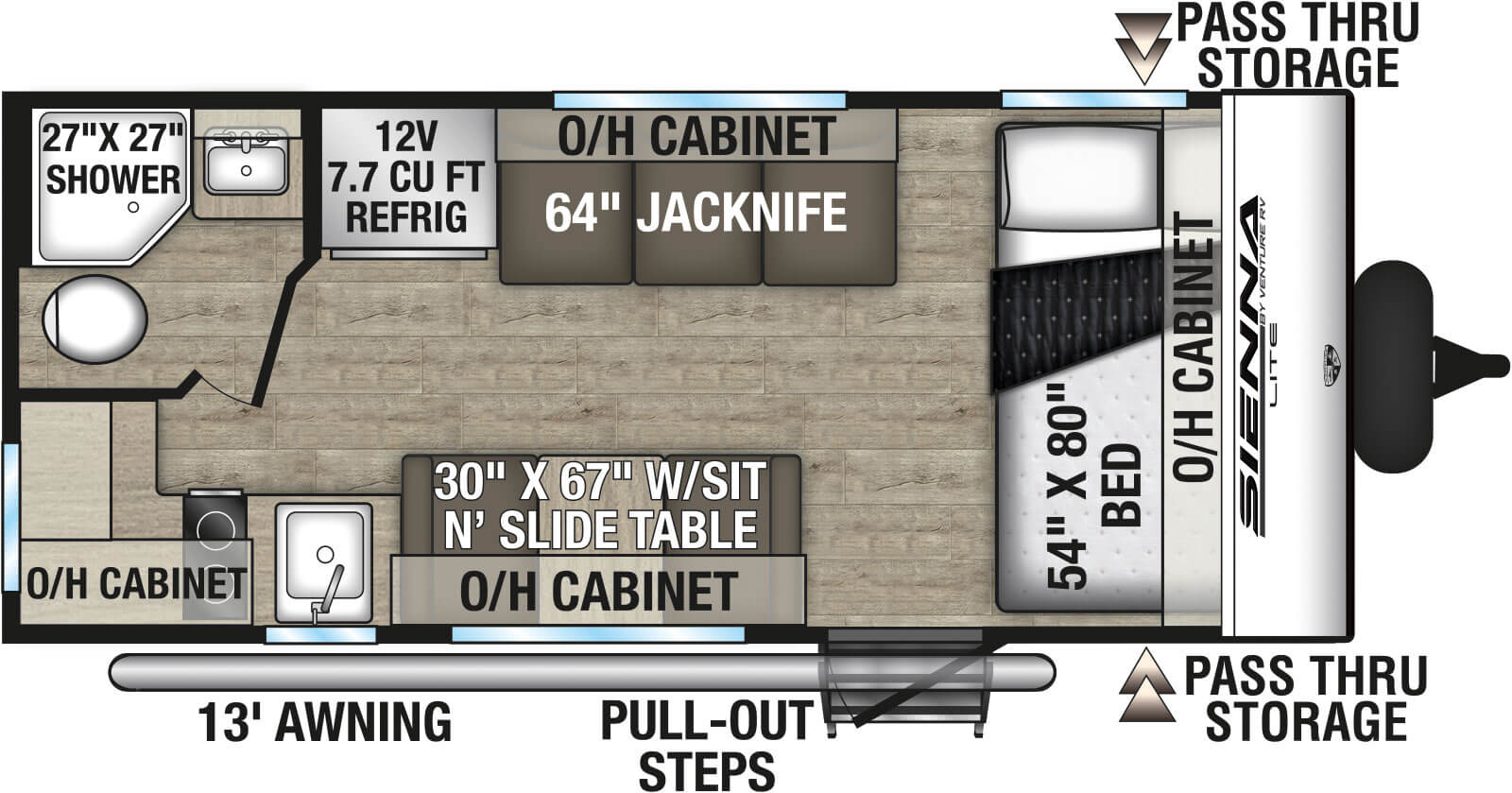 Venture RV Sienna Lite SA170VRK 2027